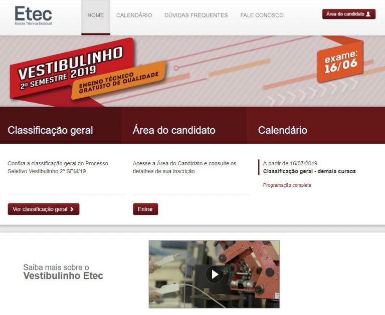 VESTIBULINHO ETEC 2021 →【INSCRIÇÕES E RESULTADO AQUI】